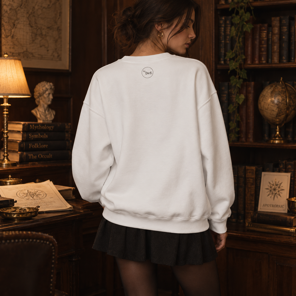 Apotropaic Oversized Sweatshirt