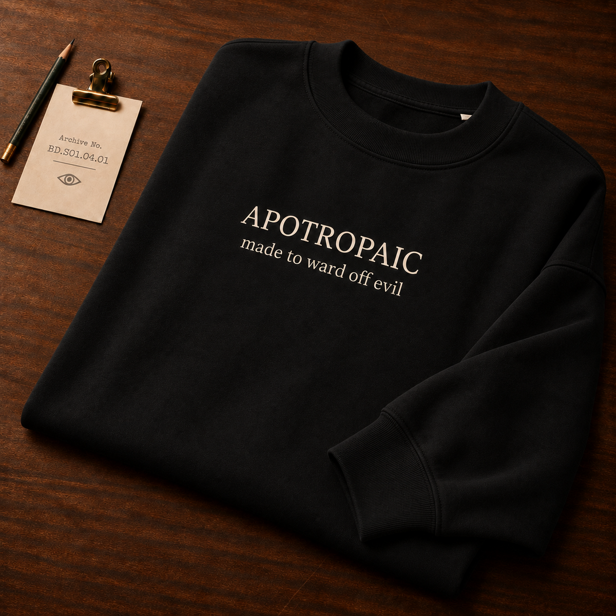 Apotropaic Oversized Sweatshirt