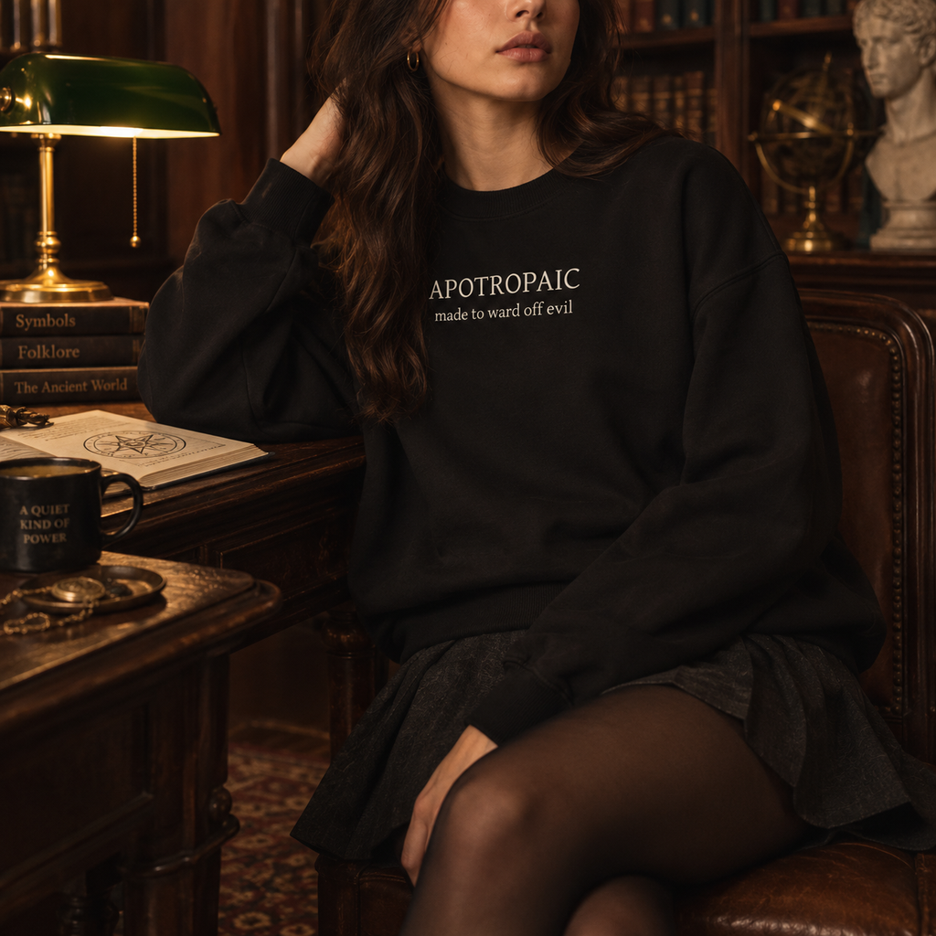 Apotropaic Oversized Sweatshirt
