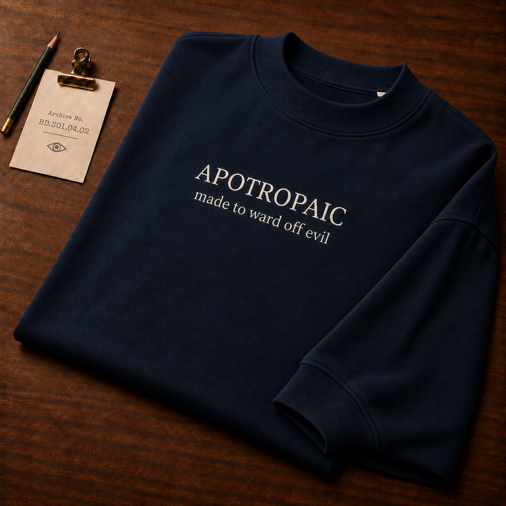 Apotropaic Oversized Sweatshirt