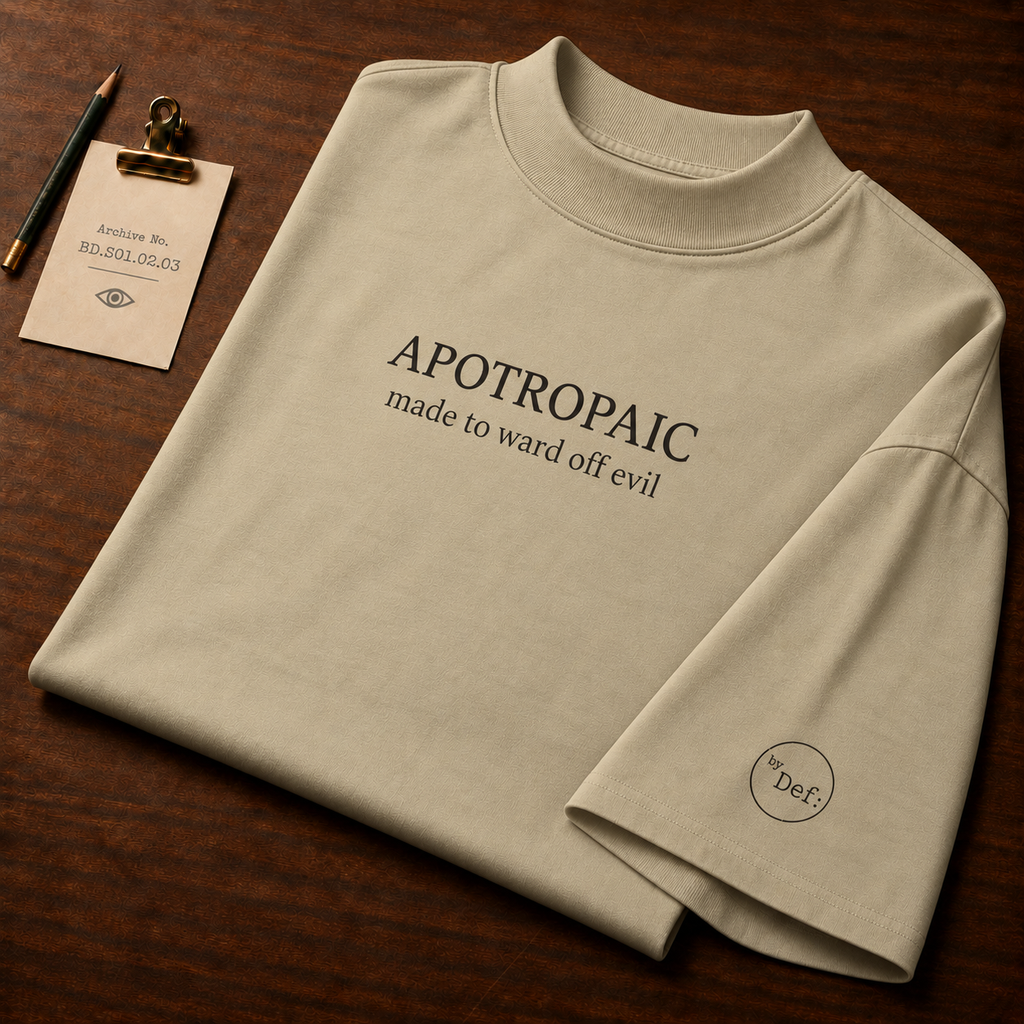 Apotropaic Oversized T-Shirt