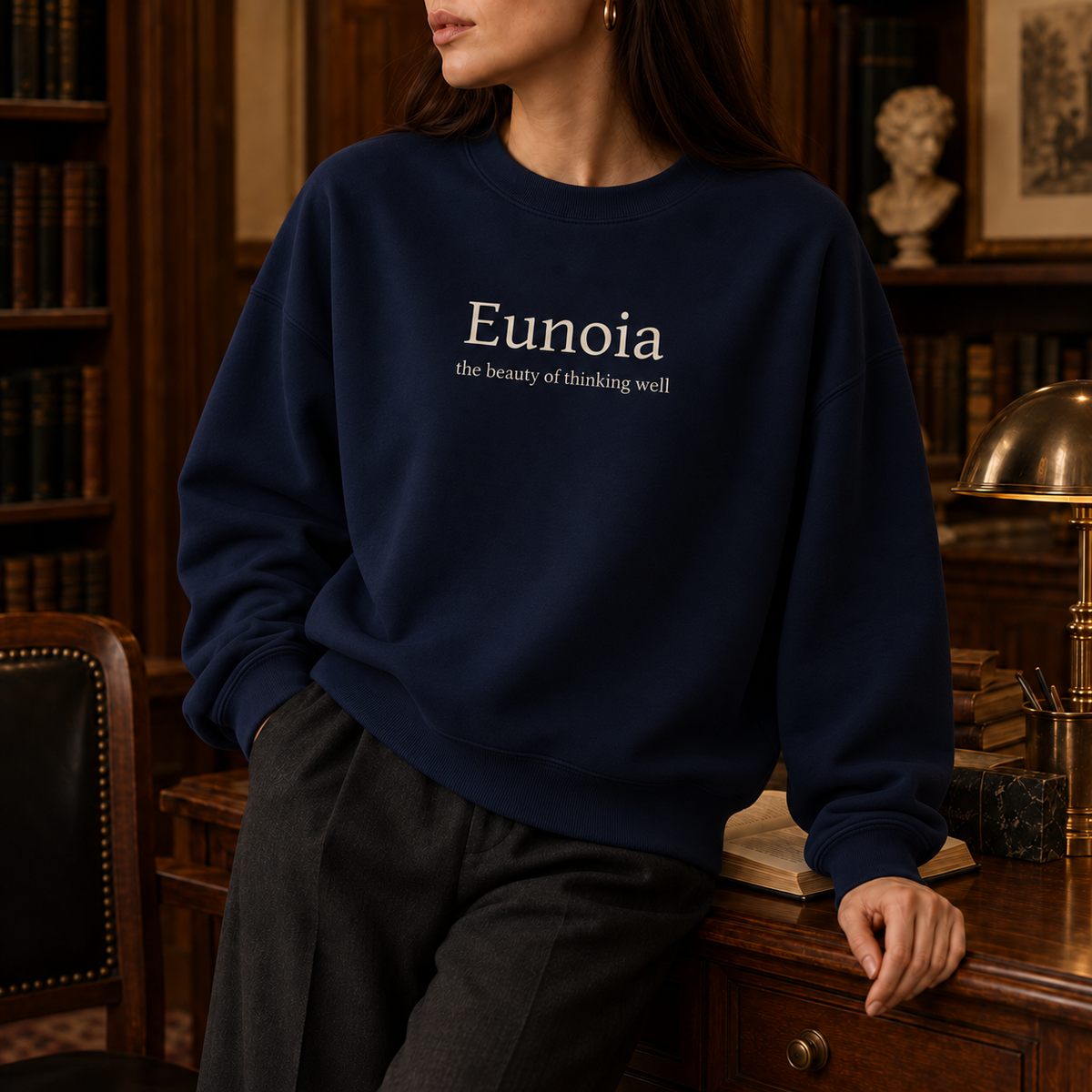 Eunoia Oversized Sweatshirt