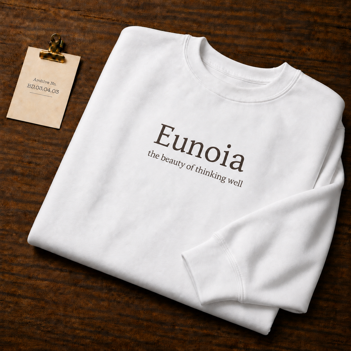 Eunoia Oversized Sweatshirt