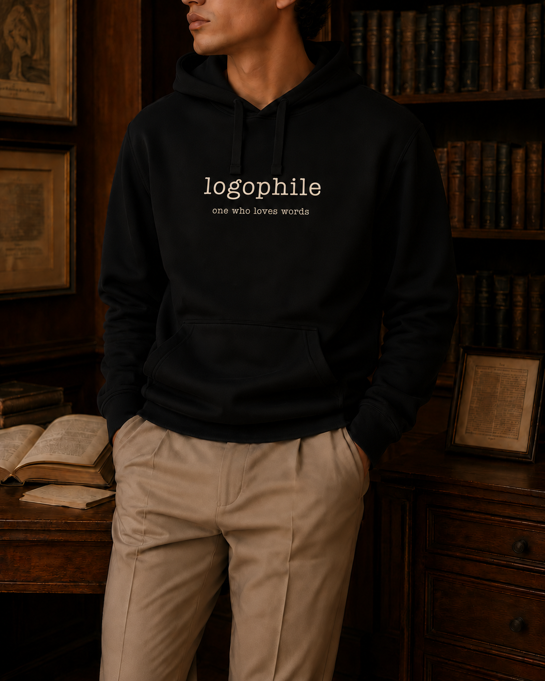 Logophile Midweight Hoodie