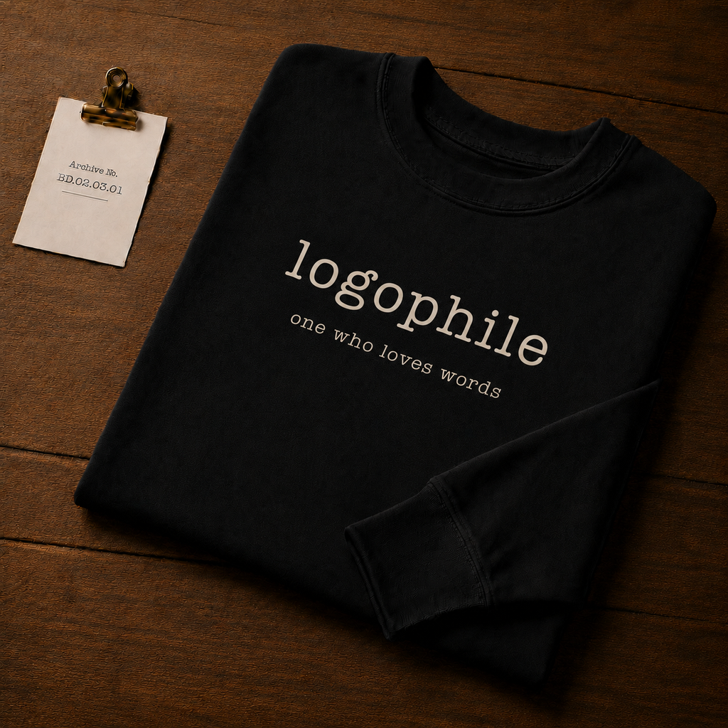 Logophile Original Sweatshirt