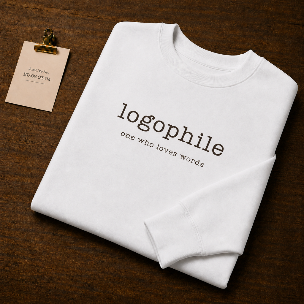 Logophile Original Sweatshirt